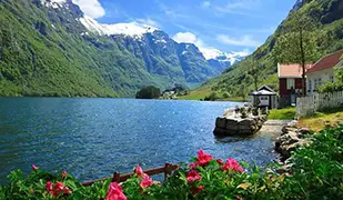 Images of Norwegian fjords